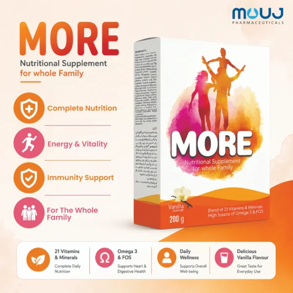 MORE family nutritional supplement 200g by Mouj Pharmaceuticals