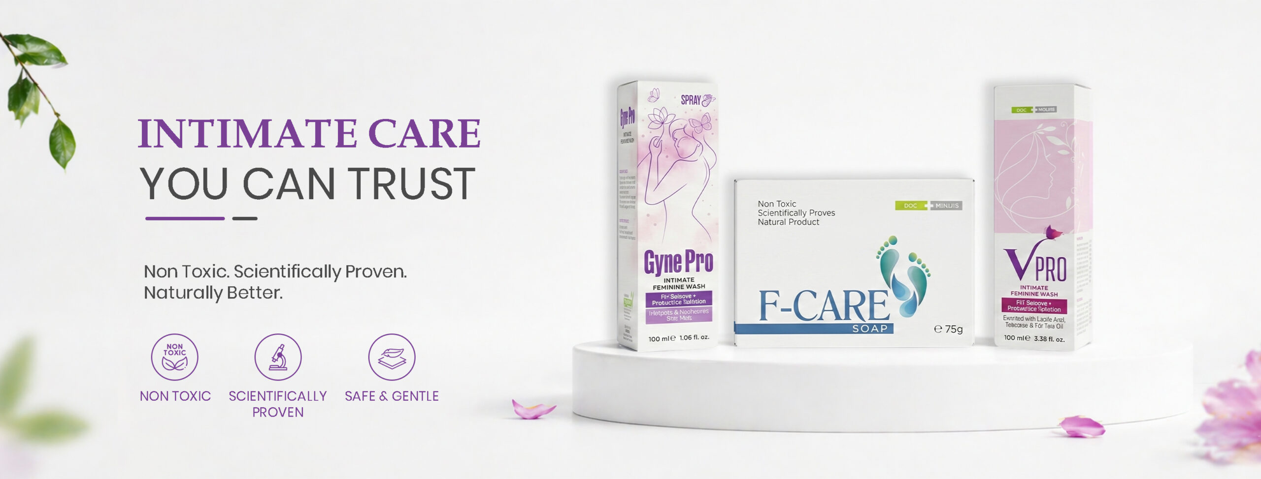 personal care banner