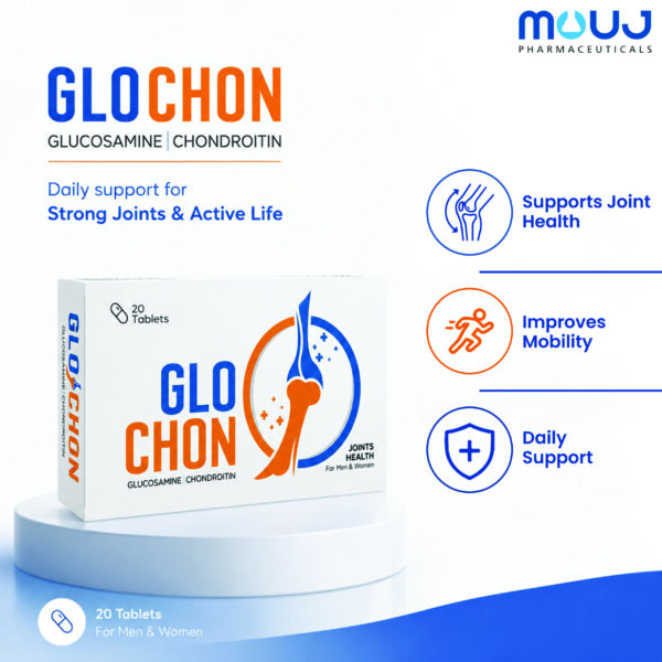 GLO CHON Tablets – Glucosamine & Chondroitin - Image 2