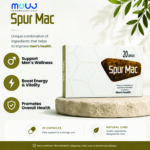 Spur Mac capsules by Mouj Pharmaceuticals.