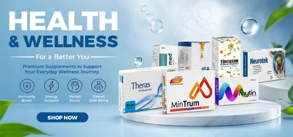Health and Wellness Supplements Available at Mouj Pharma