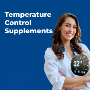 Temperature control for MOUJ supplement products