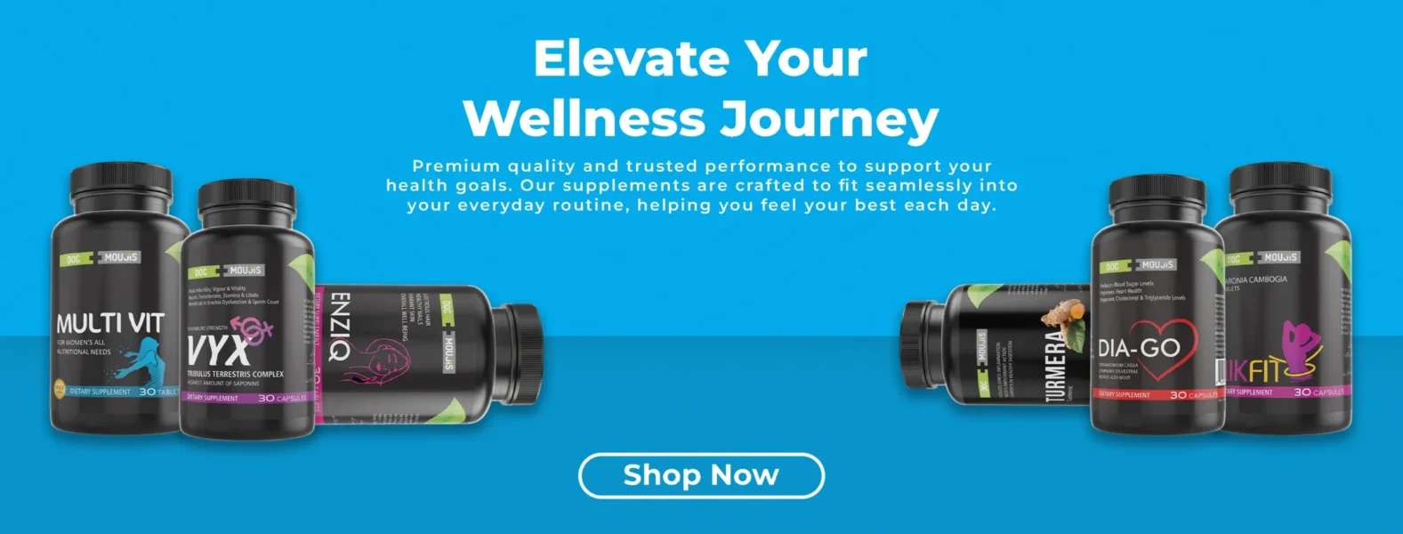 Premium Nutritional Supplements by Mouj Pharma